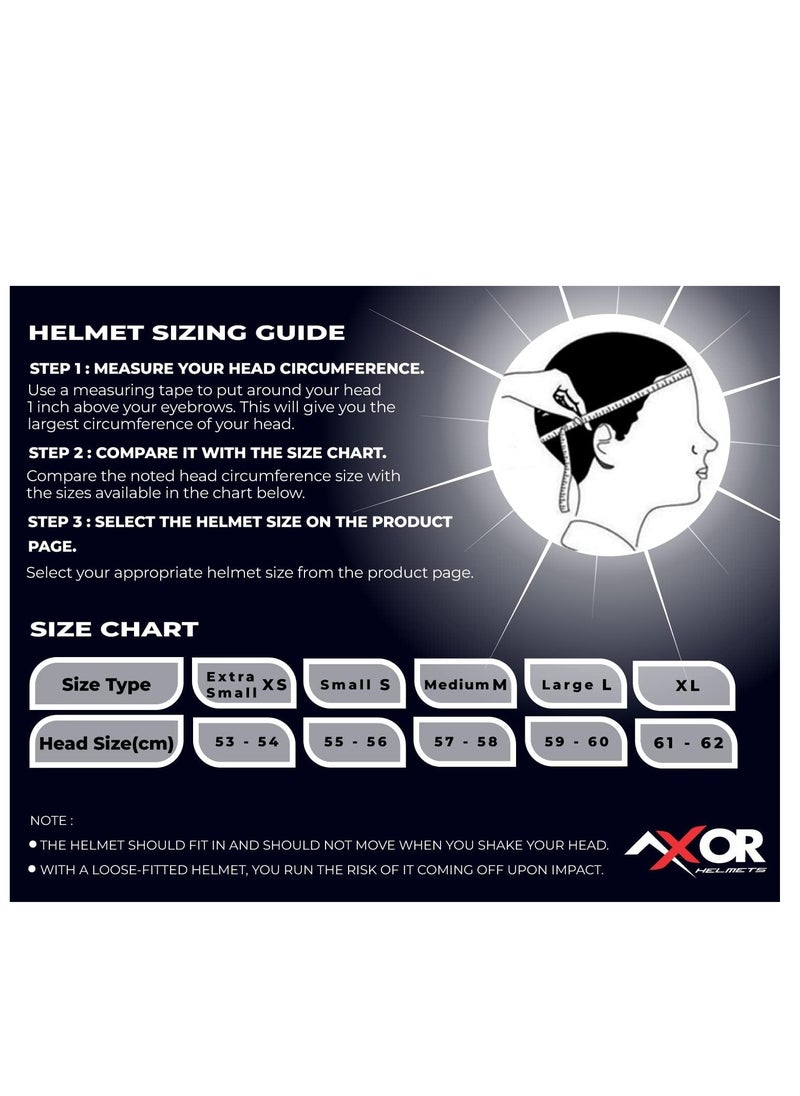 AXOR - Axor Retro Jet Big Checks Carbon With Bubble Visor Helmet - Image 1