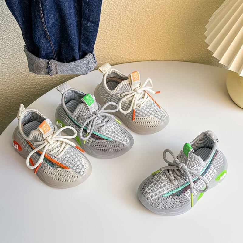 Children'S Coconut Shoes 2025 Boys' Sneaker Breathable Mesh Shoes Girls' Casual Shoes Soft Sole Baby Shoes Single Shoes - Image 4