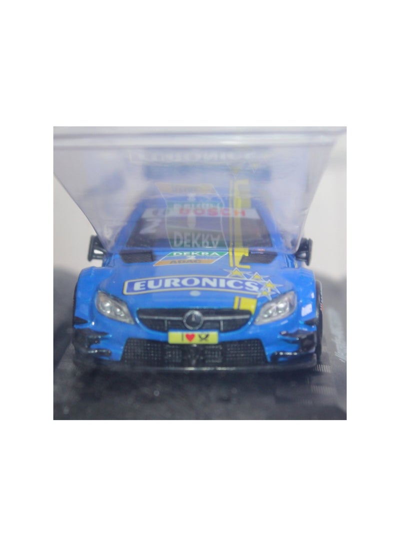 سي سي أيه سيارة سباق مرسيدس-AMG C 63 DTM بمقياس 1:43 من CCA - زرقاء - Image 3