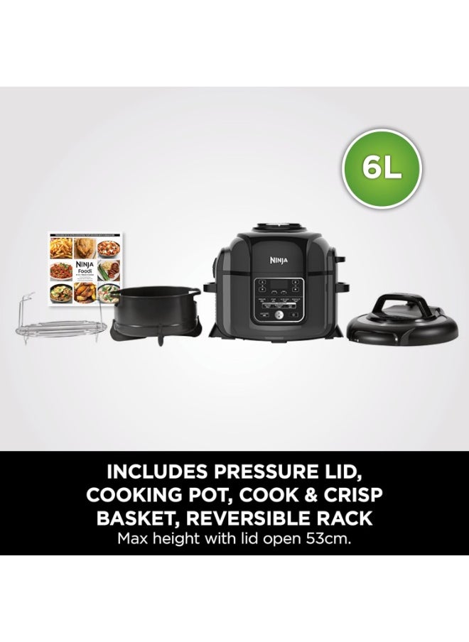 Ninja Ninja Op300 Foodi Ultimate 8 In 1 Pressure Cooker With Crisping, 1460 Watts, 6 Litre Capacity, Black  - Image 3