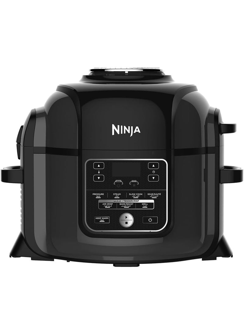 Ninja Ninja Op300 Foodi Ultimate 8 In 1 Pressure Cooker With Crisping, 1460 Watts, 6 Litre Capacity, Black  - Image 1