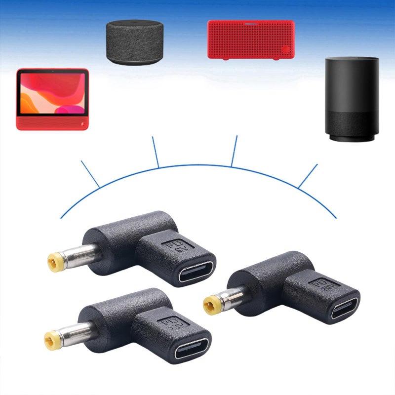 12V USB C To DC 4.0x1.7mm Power Cord 100W Output For LED Radiance Laptops Electronics Charging - Image 3