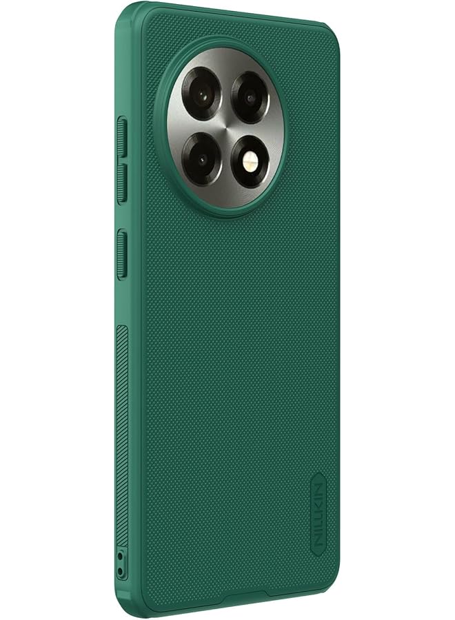 Nillkin Super Frosted Shield Pro Series Mobile Cover For Oneplus Ace 5 5 Pro Dark Green - Image 3
