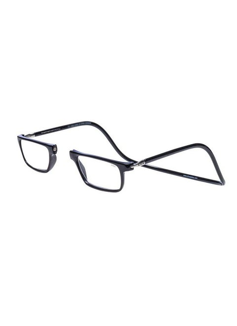 Magnetic Reading Glasses Computer Readers Replaceable Lens Adjustable Temples Executive (Mxl Black 1.50 Magnification)