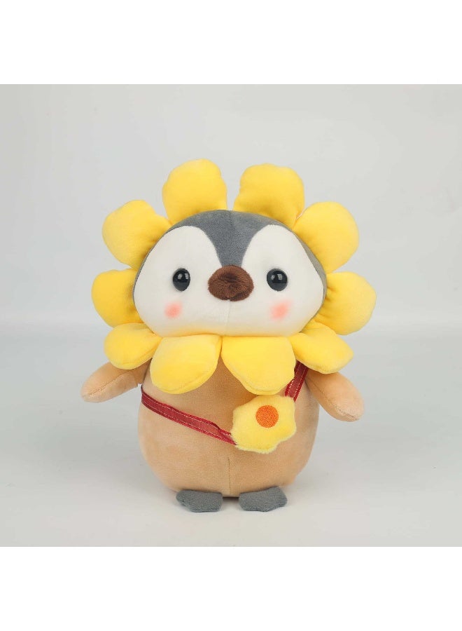 Cute plush toy penguin doll, mini gift for children.