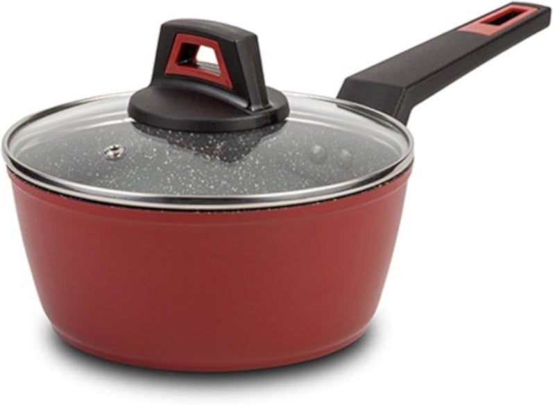 Taurus Saucepan With Lid And Nonstick Stone Coating 18Cm