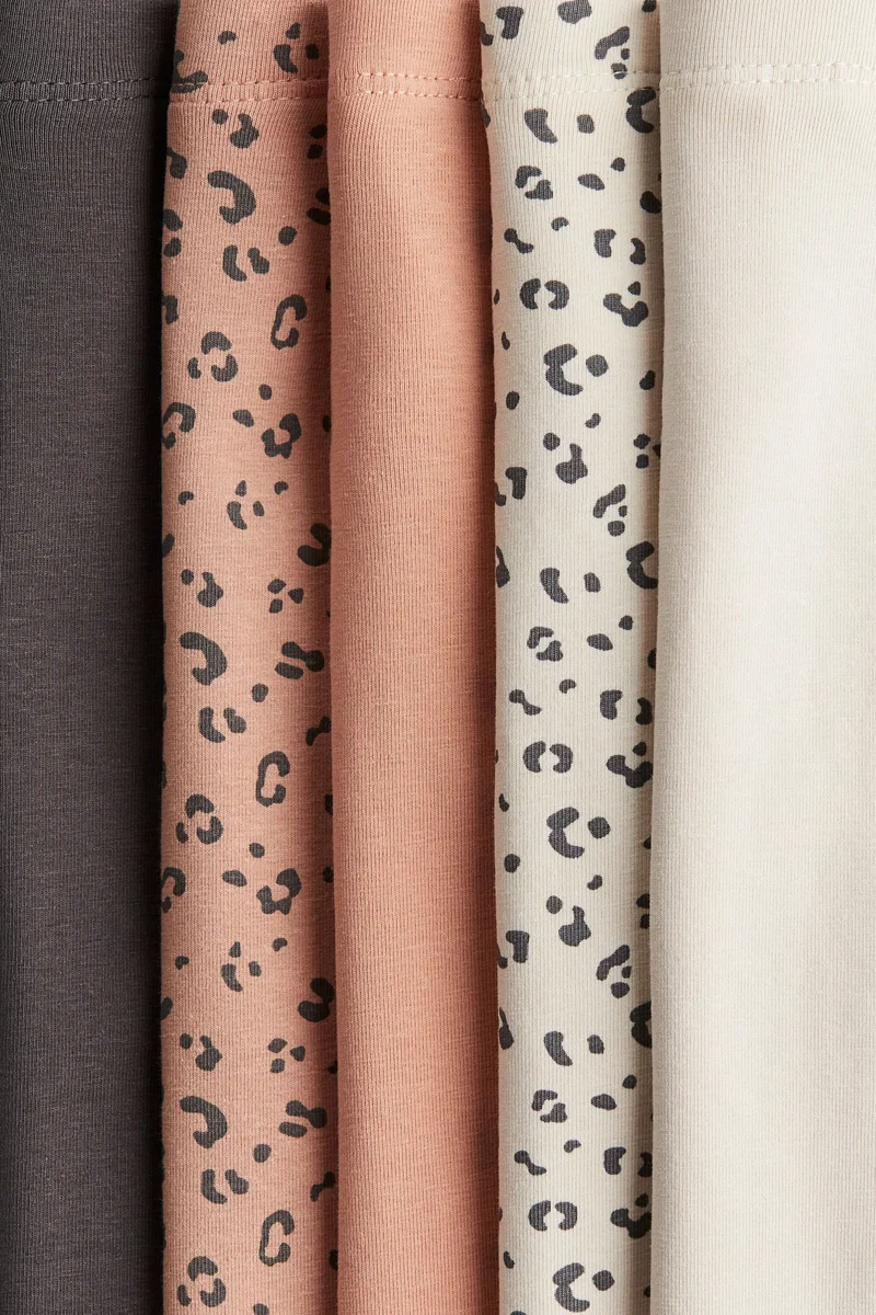 H&M 5-pack cotton cycling shorts