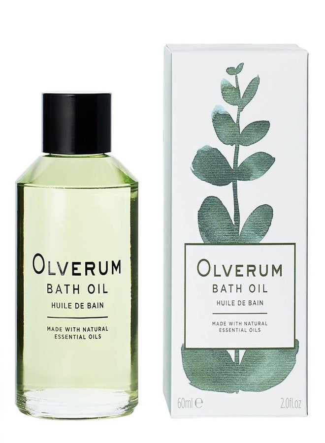 OLVERUM - Natural Bath Oil | Vegan, Cruelty-Free, Revitalizing Clean Beauty Bath Oil (2 fl oz | 60 ml) - Image 1