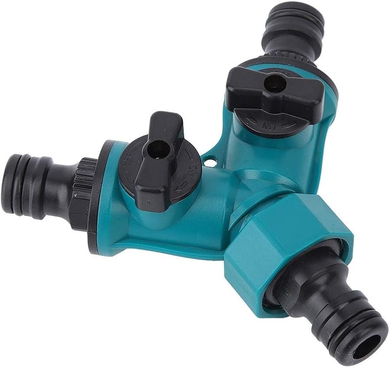 محول أنبوب مياه ثلاثي الاتجاه من النوع Y لتبديل غسيل السيارات والبستنة 2 قطعة - Image 3