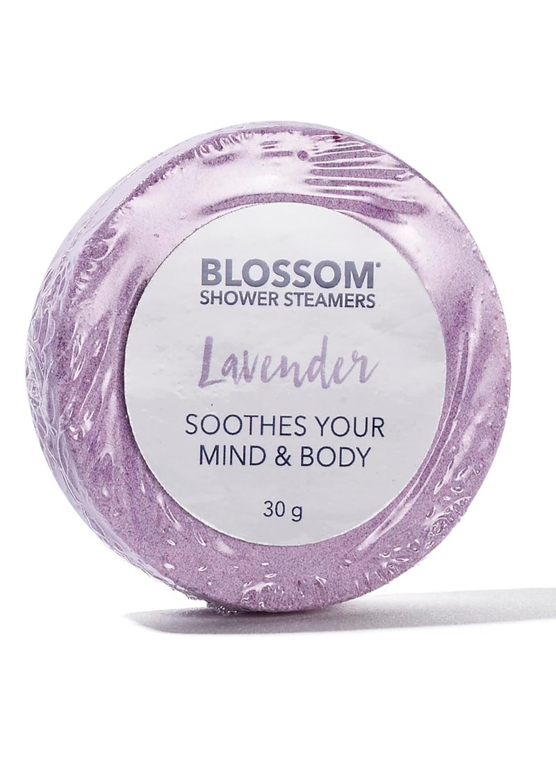 Blossom Aromatherapy Shower Steamers, Bath Bomb Tablets with Essential Oils for Stress Relief and Relaxation 4 Pack Box, Jasmine, Lavender, Mint and Eucalyptus - Image 3