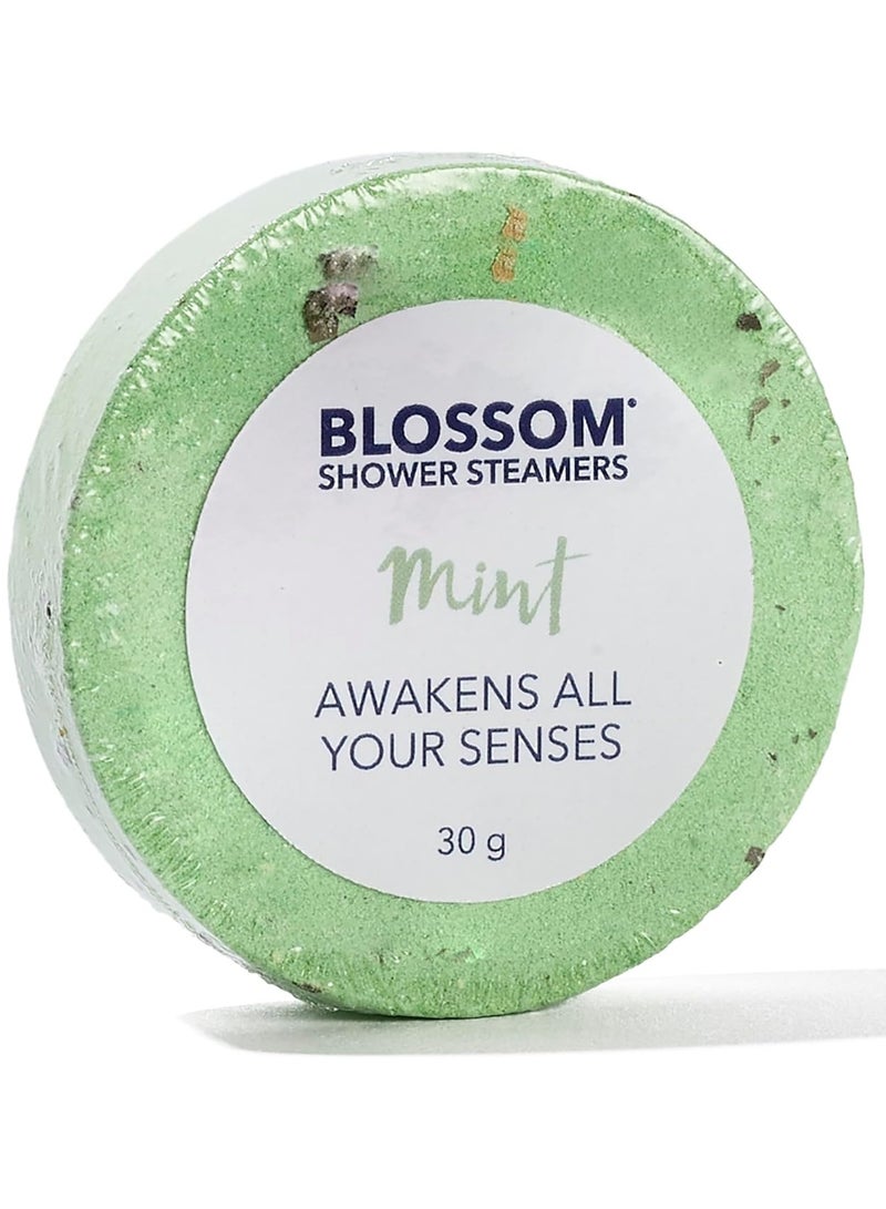 Blossom Aromatherapy Shower Steamers, Bath Bomb Tablets with Essential Oils for Stress Relief and Relaxation 4 Pack Box, Jasmine, Lavender, Mint and Eucalyptus - Image 4