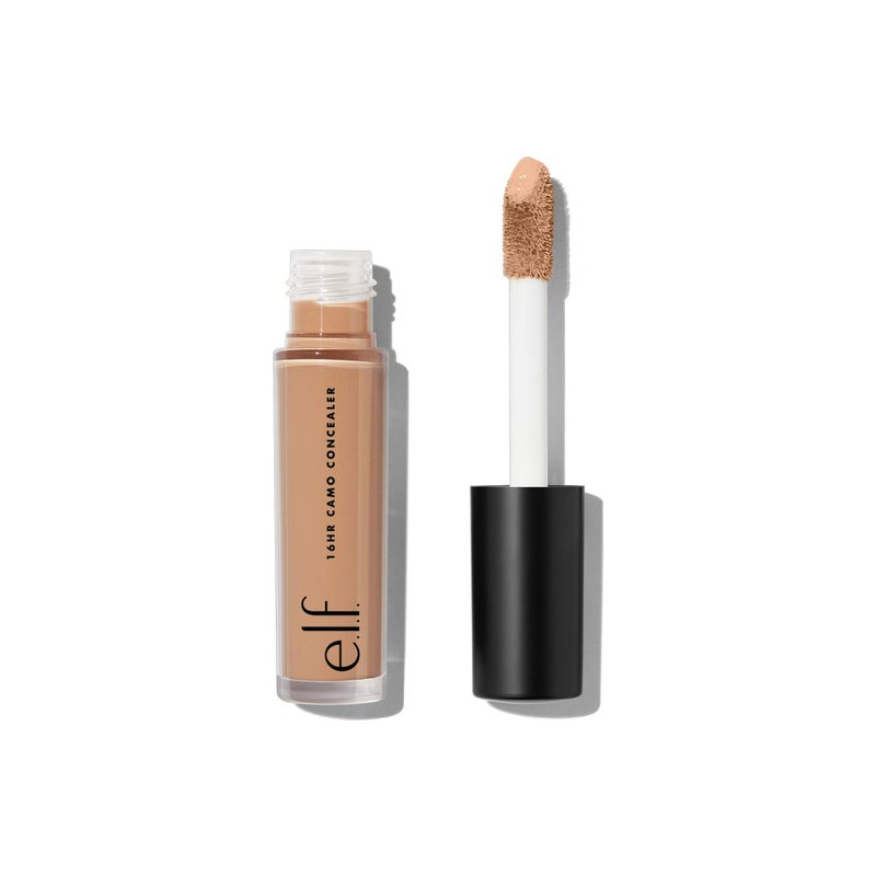 elf 16HR Camo Concealer Full Coverage  Highly Pigmented Matte Finish Tan Latte 0203 Fl Oz 6mL