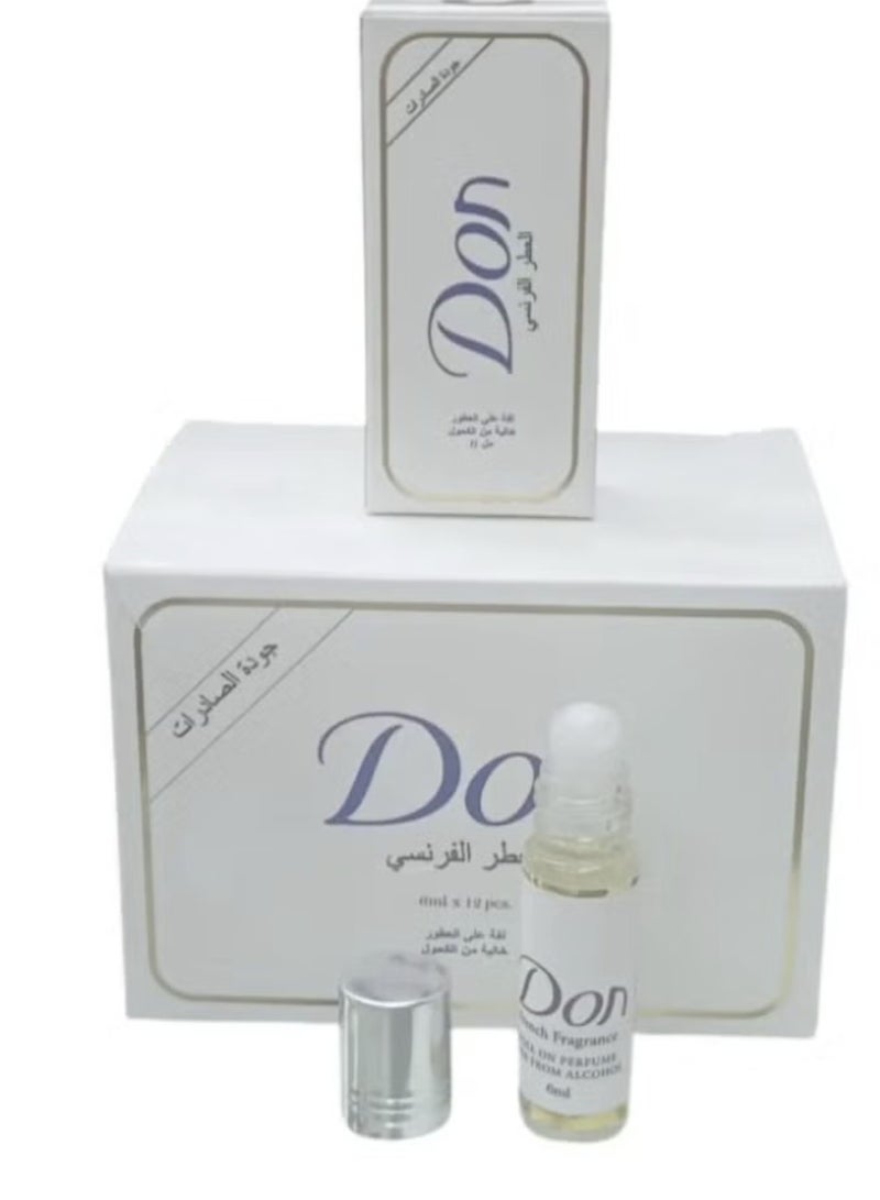 دون عطر دون رول خالي من الكحول درزن 6مل ×12 - Image 1