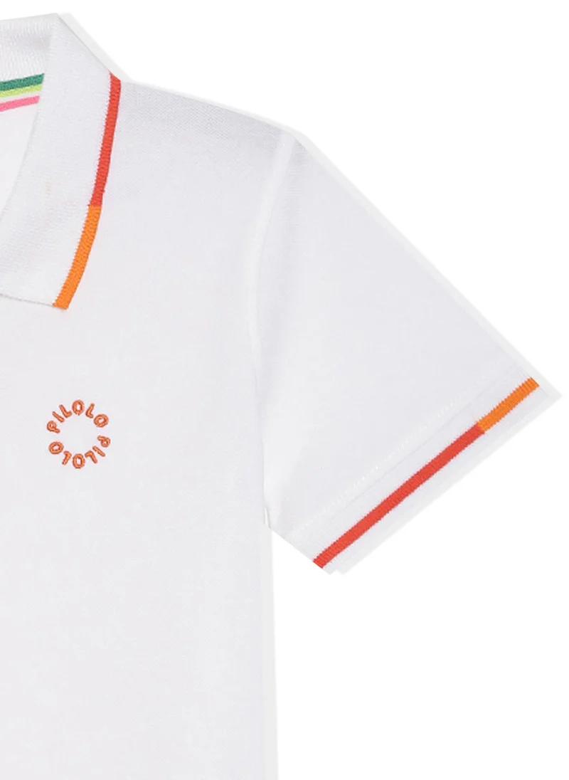 Pilolo Classic White Polo