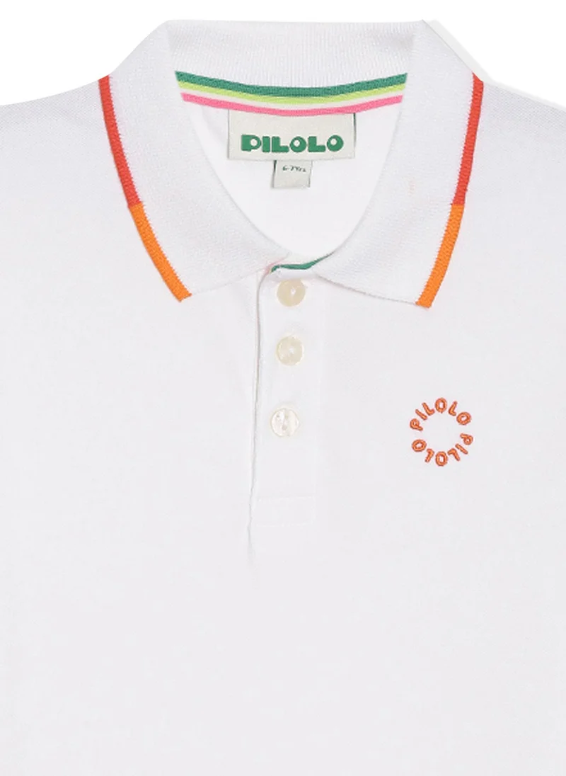 Pilolo Classic White Polo