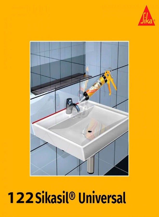 سيكا سيكاسيل 122 يونيفرسال - 280 مل - سيليكون عالي الجودة متعدد الإستخدامات - Image 3