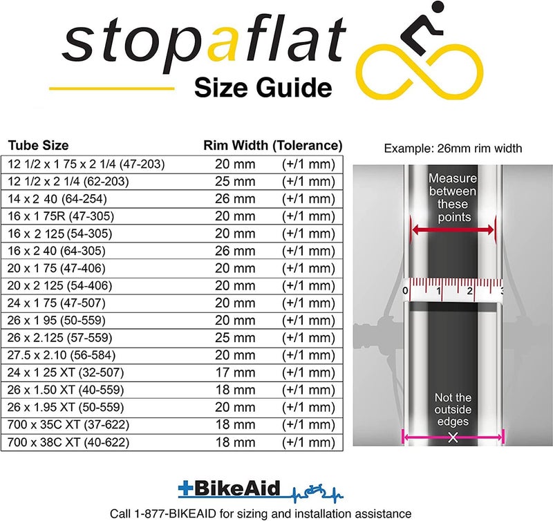 Stop-A-Flat Puncture Proof Bicycle Inner Tube - Image 3