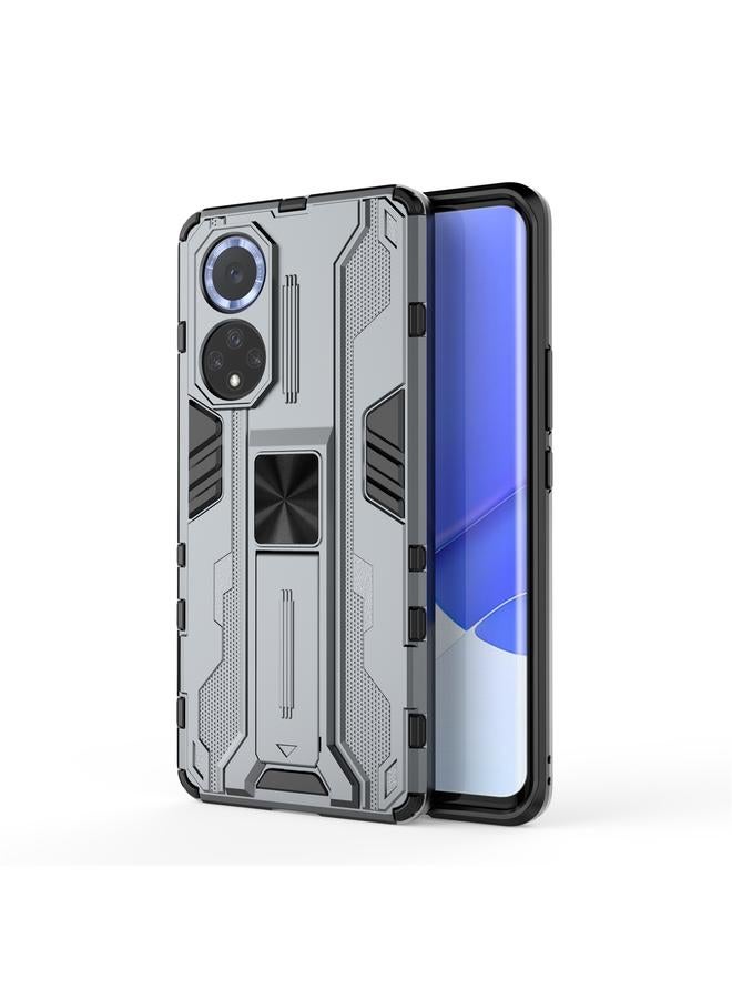Zaboon Case For Huawei nova 9 Supersonic PC + TPU Shock-proof Protective Case with Holder - Image 1