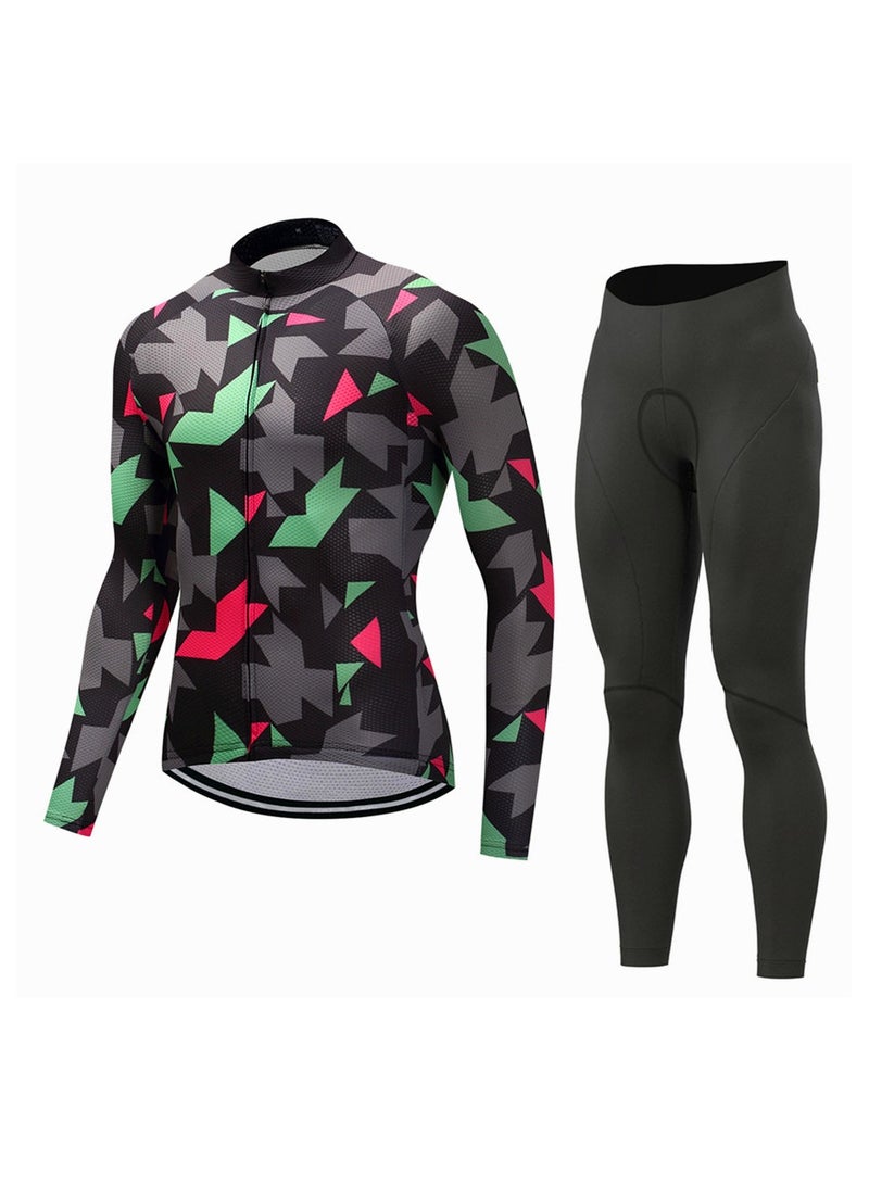 KUYING Outdoor Mountain Bike Road Bike Riding Suit Set 