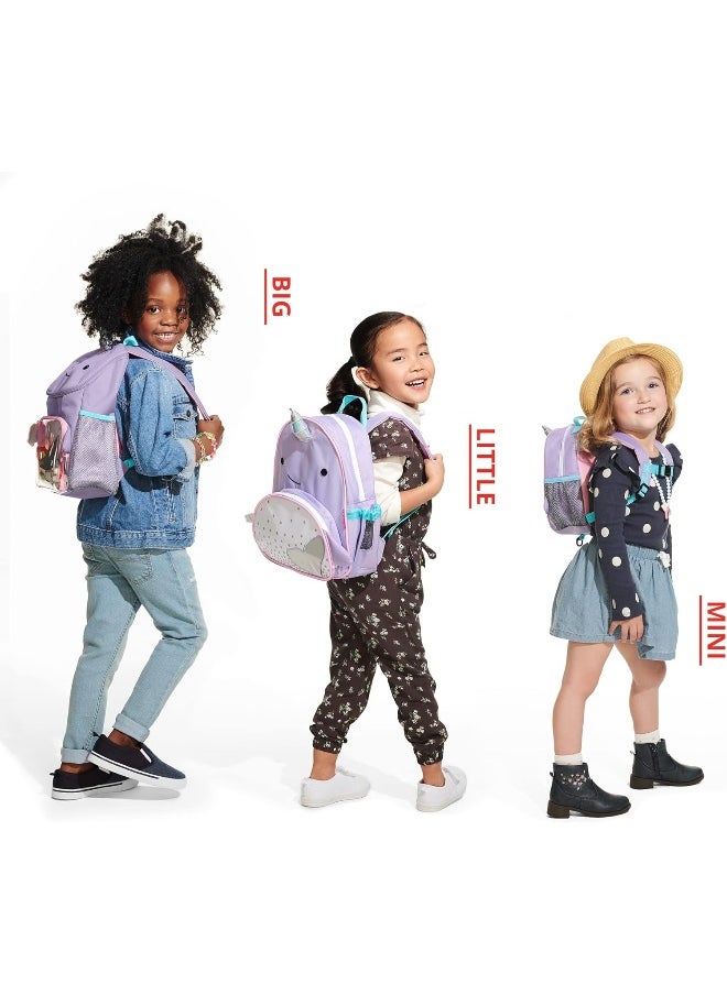 Skip Hop Skip Hop Toddler Backpack, Zoo Preschool, Narwhal  - Image 5