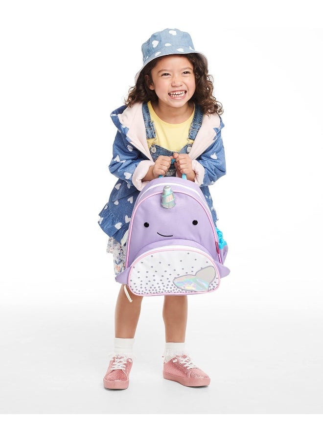 Skip Hop - Skip Hop Toddler Backpack, Zoo Preschool, Narwhal - Image 1