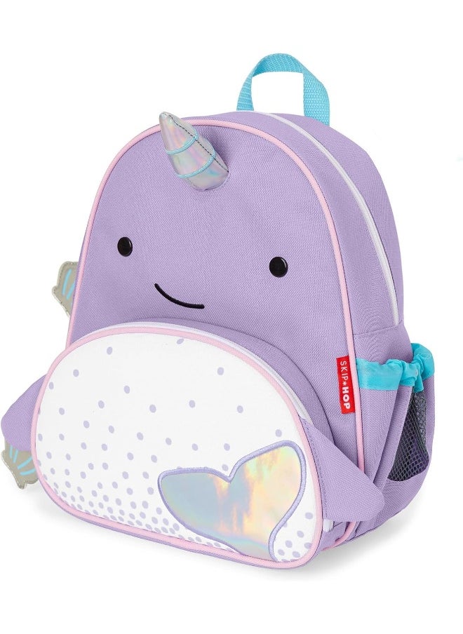 Skip Hop Skip Hop Toddler Backpack, Zoo Preschool, Narwhal  - Image 1