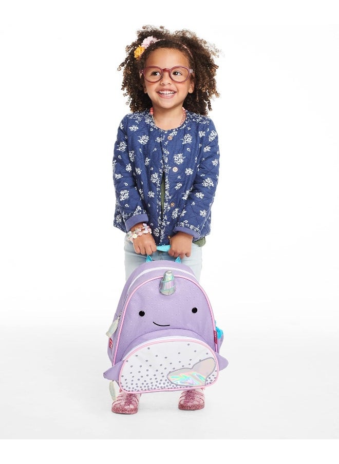 Skip Hop Skip Hop Toddler Backpack, Zoo Preschool, Narwhal  - Image 4