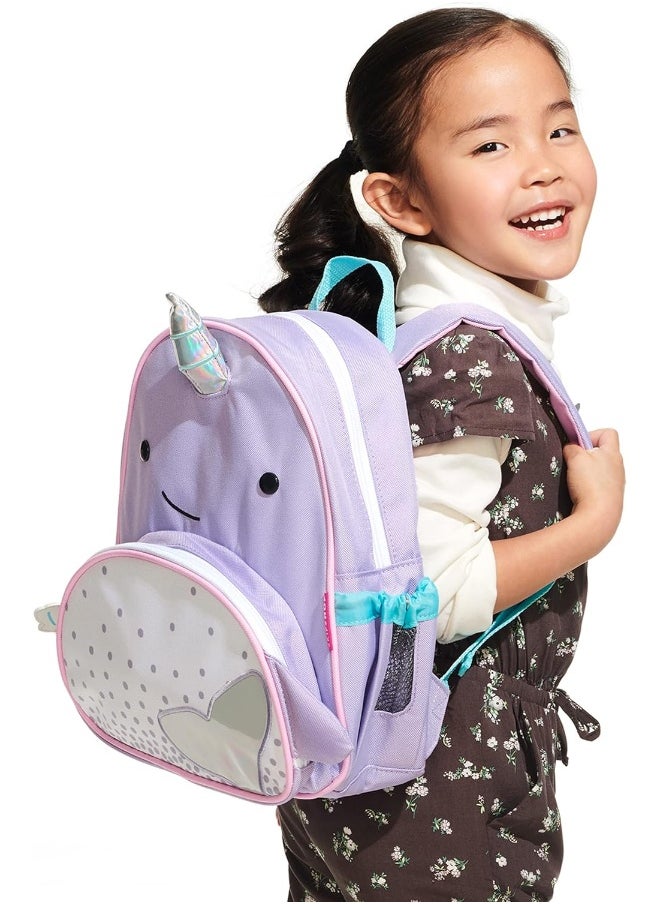 Skip Hop Skip Hop Toddler Backpack, Zoo Preschool, Narwhal  - Image 3