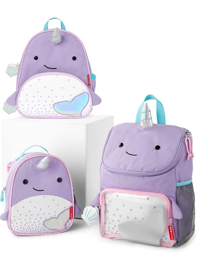 Skip Hop - Skip Hop Toddler Backpack, Zoo Preschool, Narwhal - Image 1