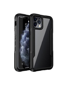 Generic Case Cover For iPhone 13 Pro Max Armor Acrylic 3 in 1 Phone Case Black 