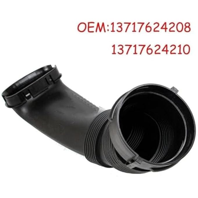 QASULER Air Intake Pipe, for, 2008-2014 X5 X6 E70 E71 Xdrive35i 3.0L 13717624210 13717624208 Tube Cleaner Hose Duct Car Air Intake Pipe - Image 2