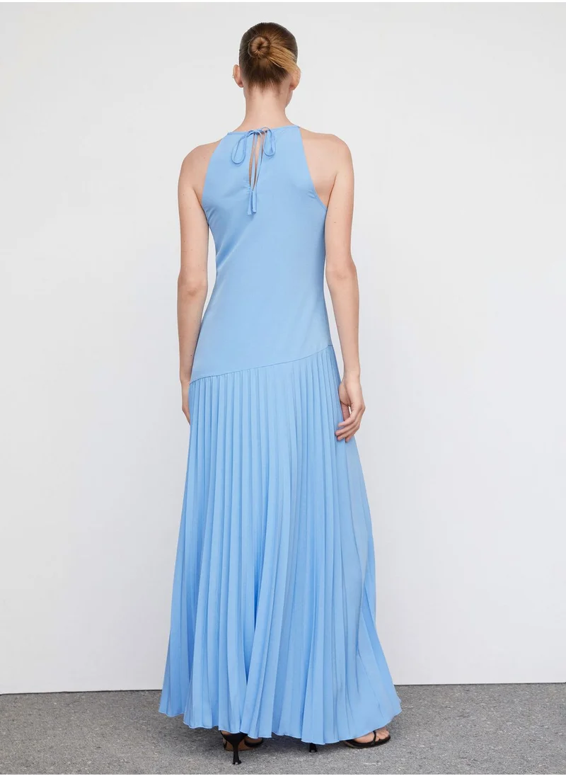 MANGO Halter Neck Dress