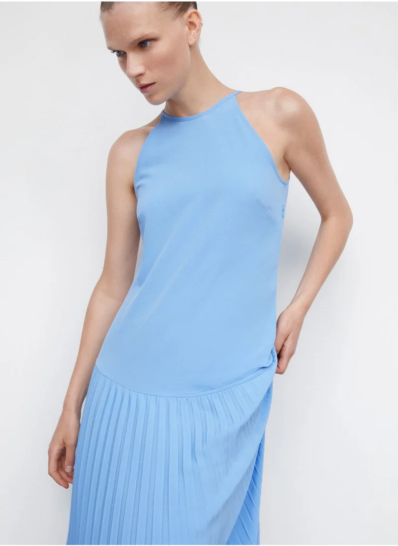 MANGO Halter Neck Dress
