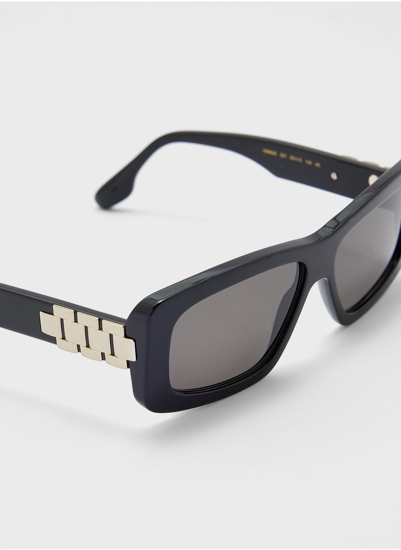Victoria Beckham - Modified Rectangle Sunglasses - Image 1