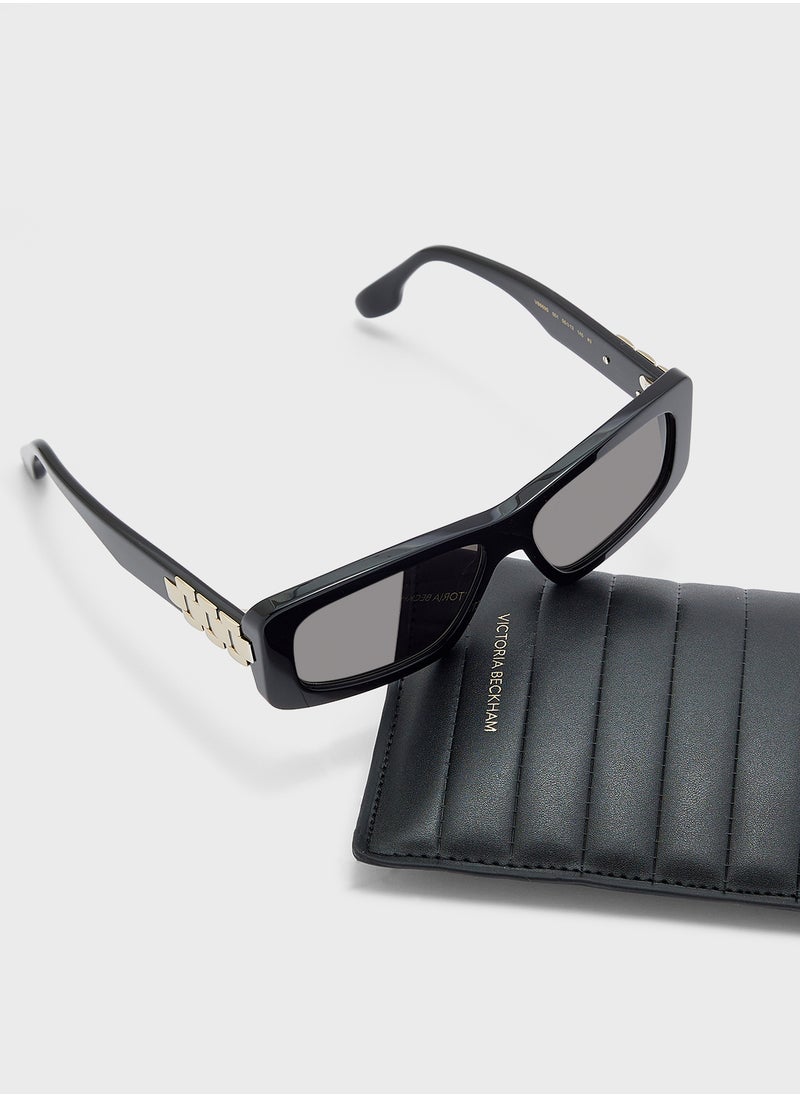 Victoria Beckham - Modified Rectangle Sunglasses - Image 1