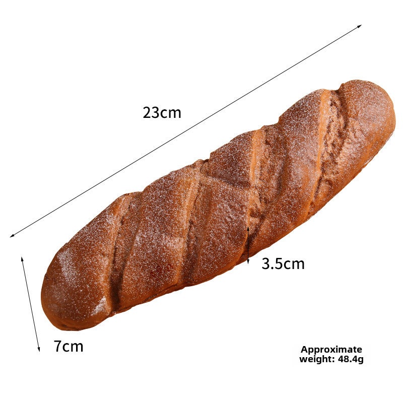 Realistic Caterpillar Bread Cake Model Rye Twist Bread 