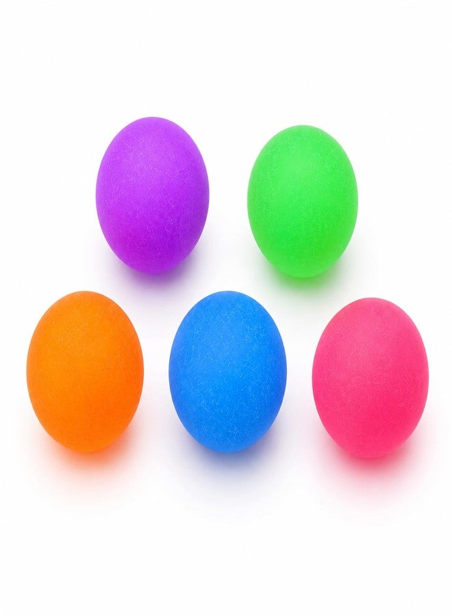 VTL Radium Bouncy Balls for Kids | Glow in The Dark High Bounce Rubber Balls | Neon Multicolor Small Bouncing Balls for Indoor & Outdoor Play | Return Gift Toys | Pack of 5 - Image 1