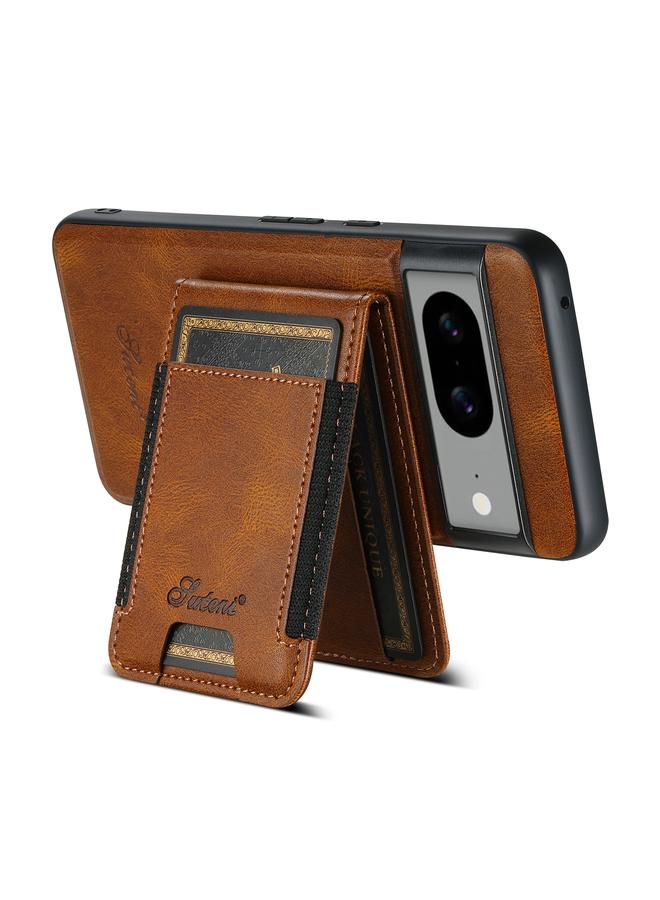 Suteni Case For Google Pixel 7 Pro H17 Oil Eax Leather Detachable Wallet Phone Case - Image 4