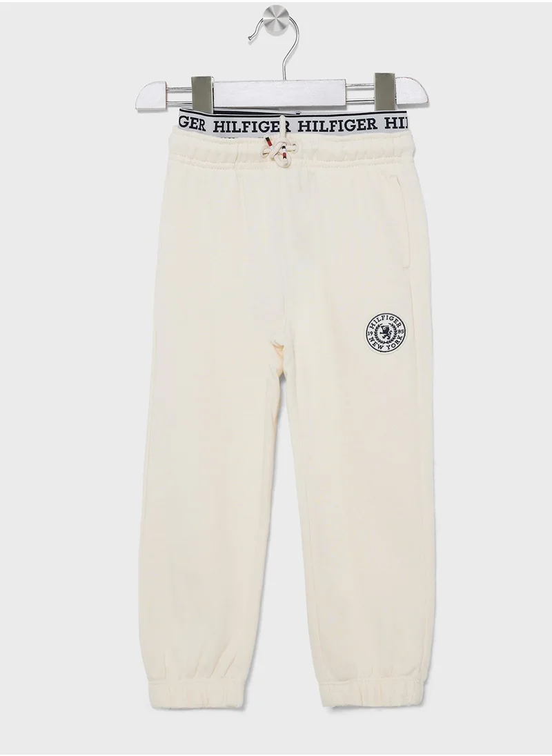 TOMMY HILFIGER Kids Crest Logo Sweatpants