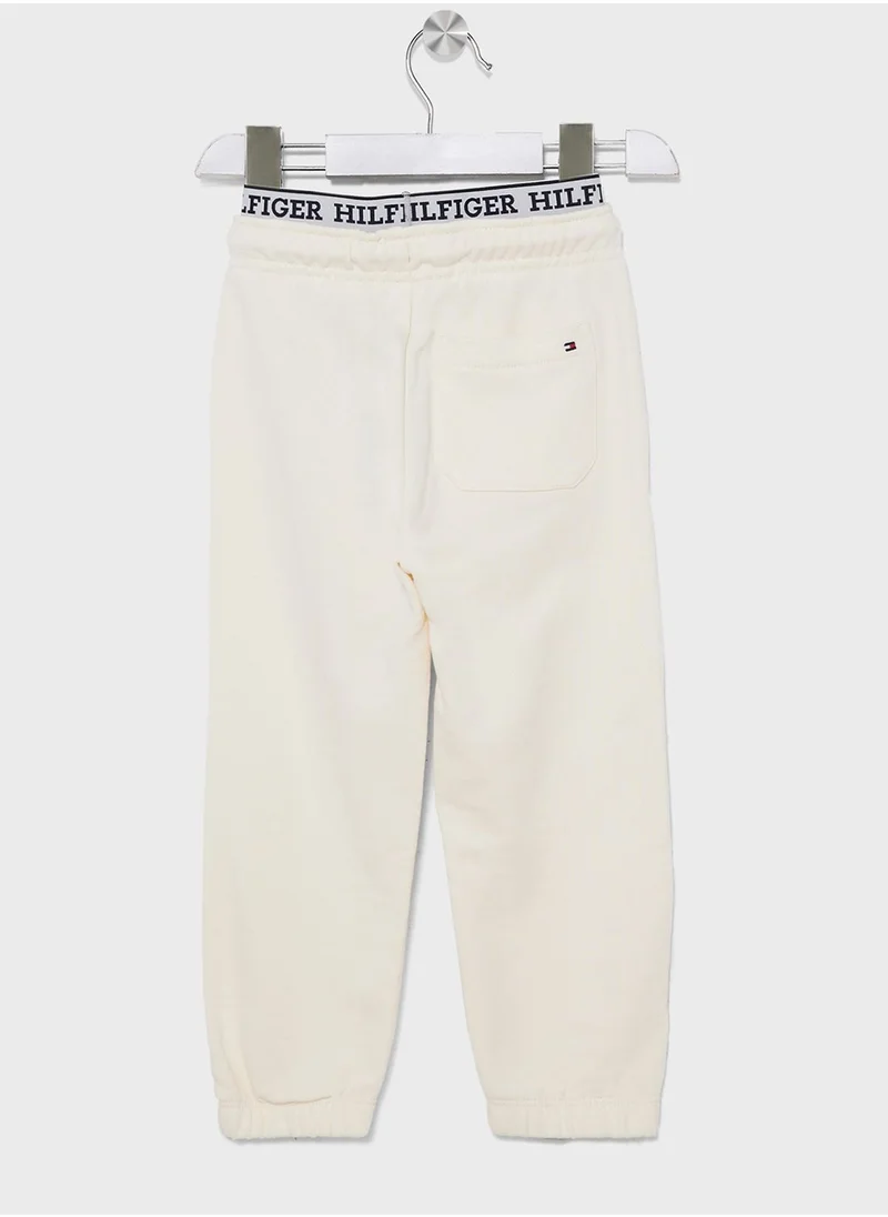 TOMMY HILFIGER Kids Crest Logo Sweatpants