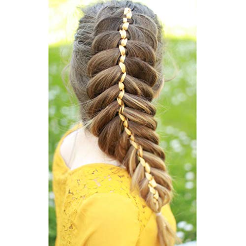 TONIFUL 3/8 Inch x 100yds Gold Satin Ribbon Thin Solid Fabric Ribbons Roll for Gift Wrapping Invitation Floral Hair Balloons Craft Sewing Party Wedding Popsicles Decoration Valentine's Day Bouquet - Image 4