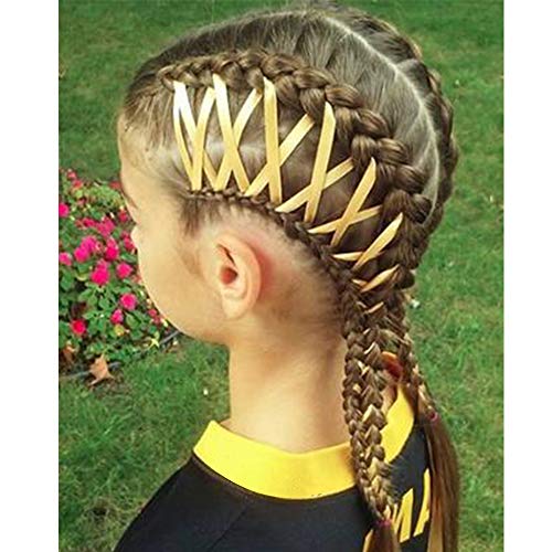 TONIFUL 3/8 Inch x 100yds Gold Satin Ribbon Thin Solid Fabric Ribbons Roll for Gift Wrapping Invitation Floral Hair Balloons Craft Sewing Party Wedding Popsicles Decoration Valentine's Day Bouquet - Image 3