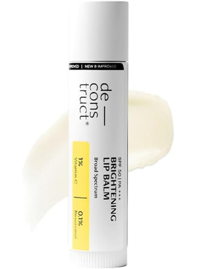 مرطب شفاه مُفتّح مع عامل حماية من الشمس SPF 30 | للشفاه الداكنة، والمُتصبّبة، والجافة، والمتقشّرة | فيتامين سي لتفتيح الشفاه | حماية من أضرار أشعة الشمس وتغيّر لون الشفاه | لمسة نهائية لامعة