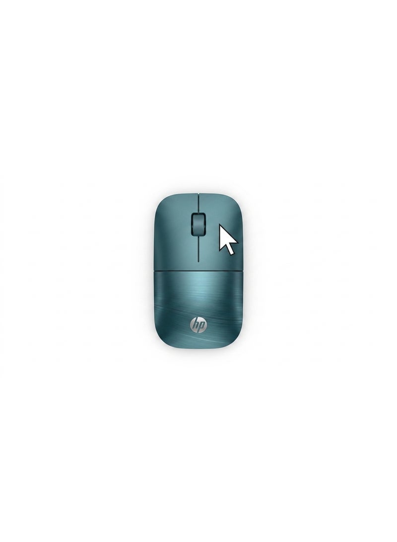 HP Wireles Mouse Z3700( Peacock Teal WL) Peacock Teal WL - Image 3