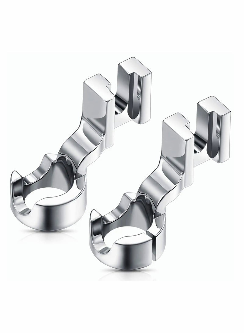 Excefore قدم خياطة قابلة للاستخدام مع المساطر رقيقة القاعدة للتطريز الحر 1/4 بوصة سميكة، قدم ضغط خياطة المسطرة متوافقة مع آلات الخياطة سنجر، براذر، كينمور، جانوم، بيبي لوك، بف 4 قطع - Image 1