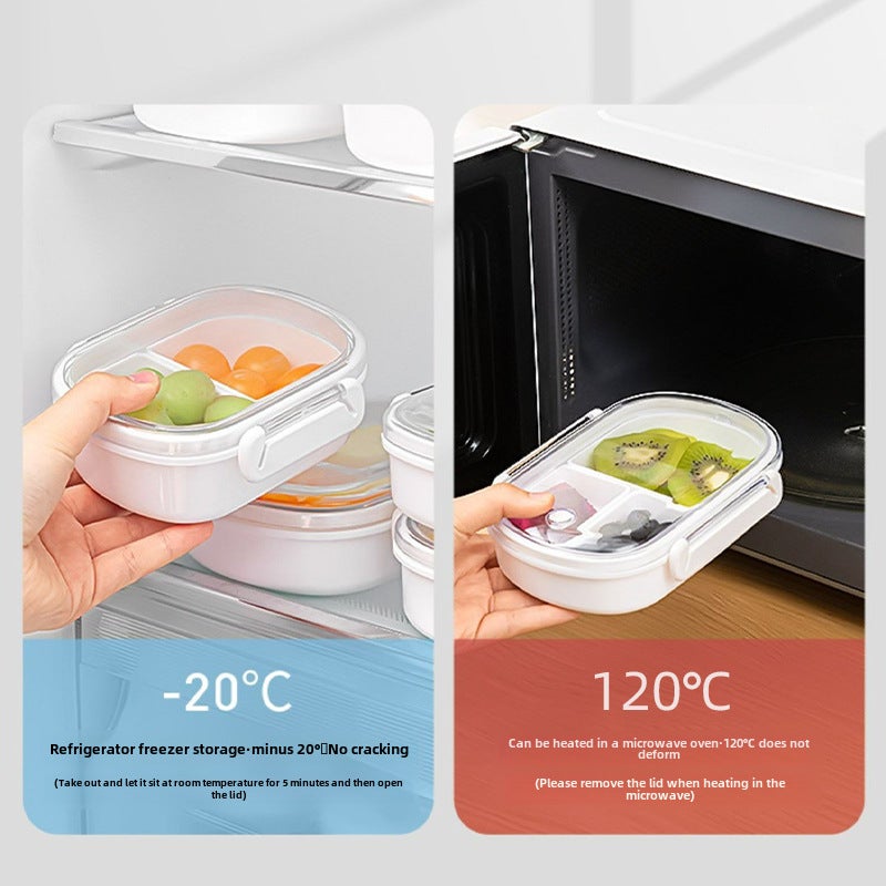 Children's Fruit Box Primary School Students' Special Lunch Box Portable Lunch Box Food Grade Fresh-keeping Box(Medium 580ml) - Image 4