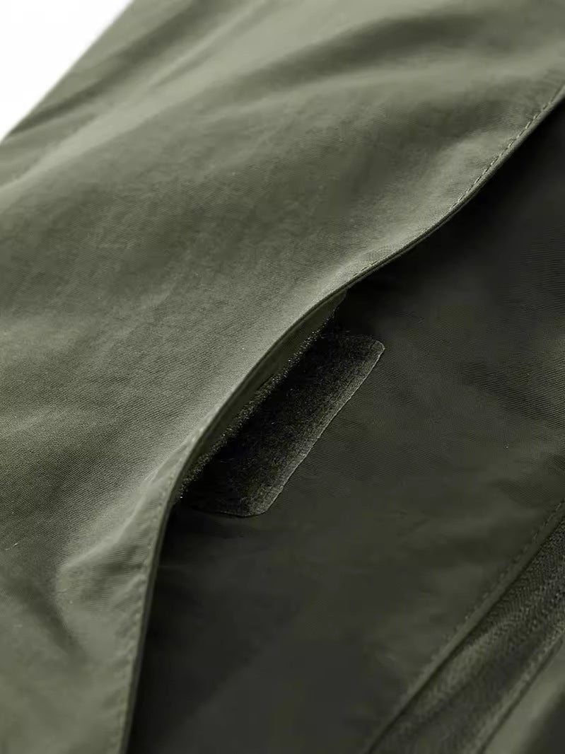 Men'S Outdoor Pography Vest Multi-Pocket Plus Size Loose Waistcoat Waistcoat Tide In - Image 5