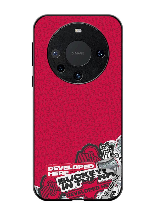 VR CREATIVE Protective Case Cover For Huawei Mate 60 Pro Plus Multiple Logo Sticker Design Multicolour - Image 1