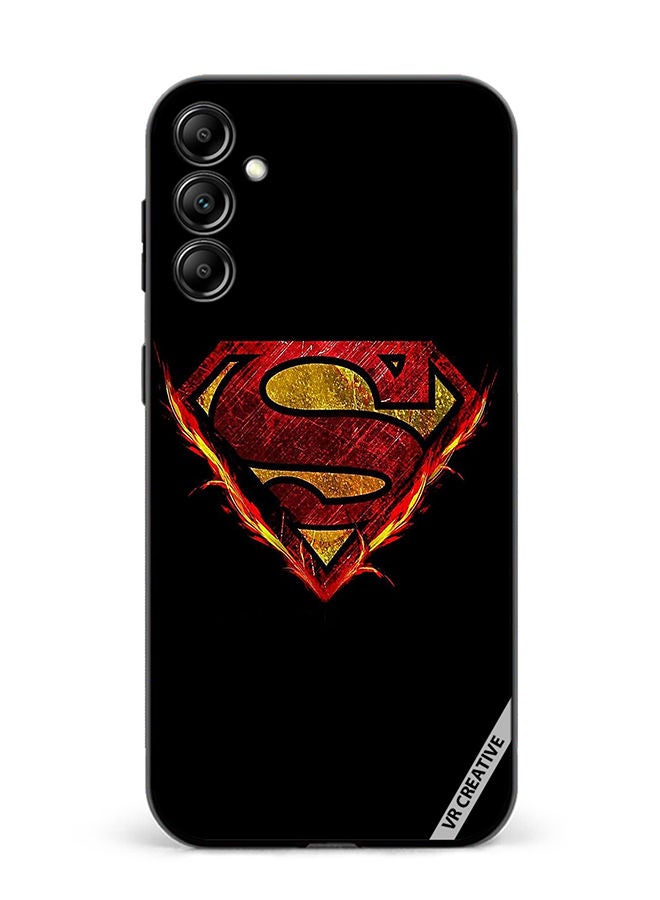 VR CREATIVE Protective Case Cover For Samsung Galaxy A34 Superman Design Multicolour - Image 1