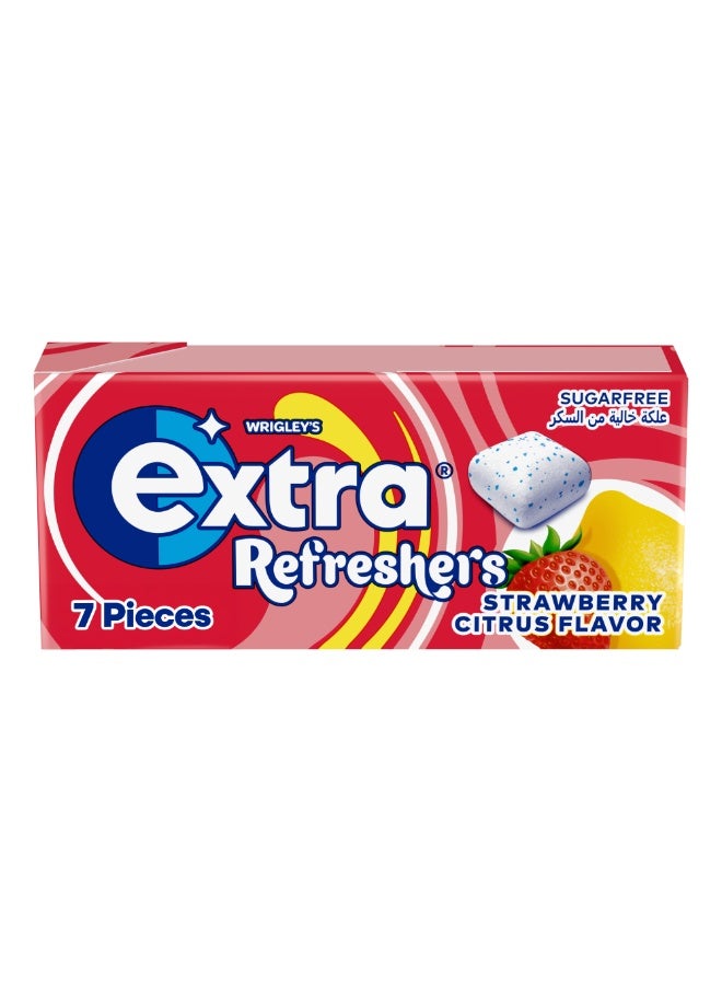 Extra علكة منعشة بنكهة الفراولة والحمضيات خالية من السكر - Image 1